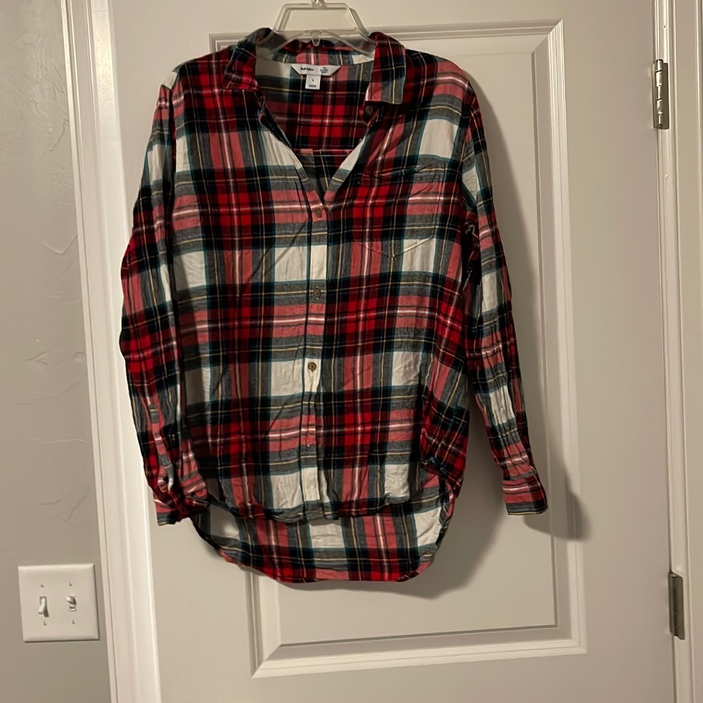Plaid button up